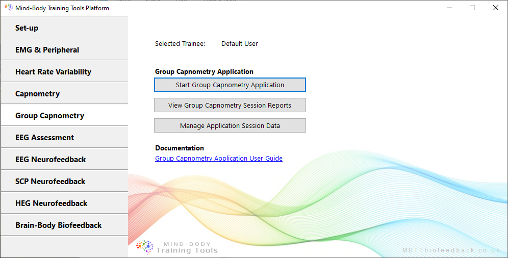 platform program group capnometry tab