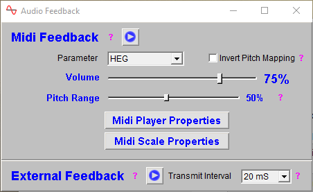 heg and breathing app audio feedback