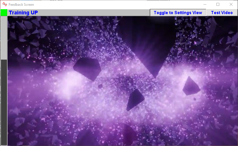 eeg neurofeeback feedback screen