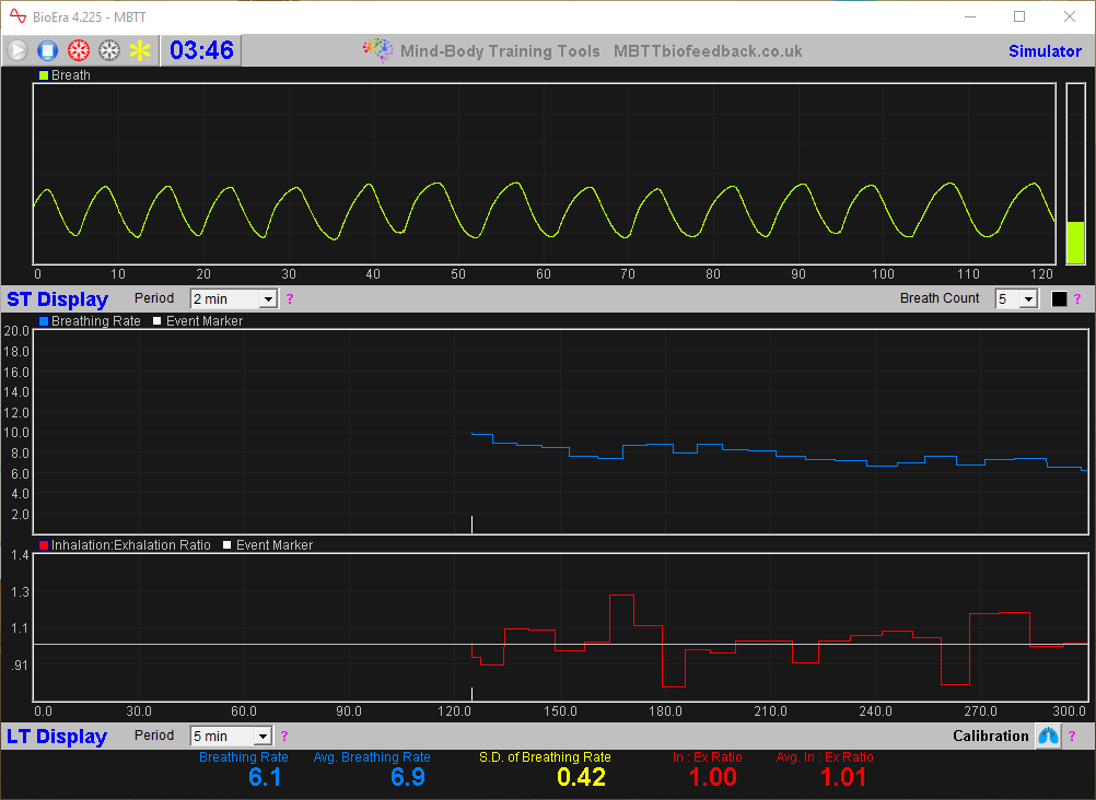 basic breathing app main window